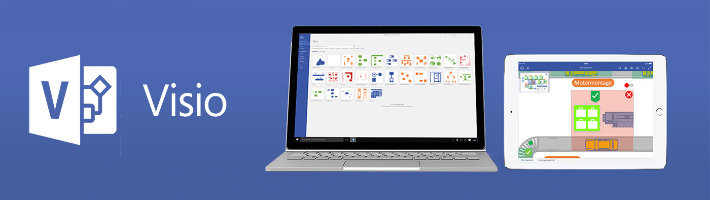 Echtzeitdiagramme und Teamkommunikation mit Microsoft Visio 2016