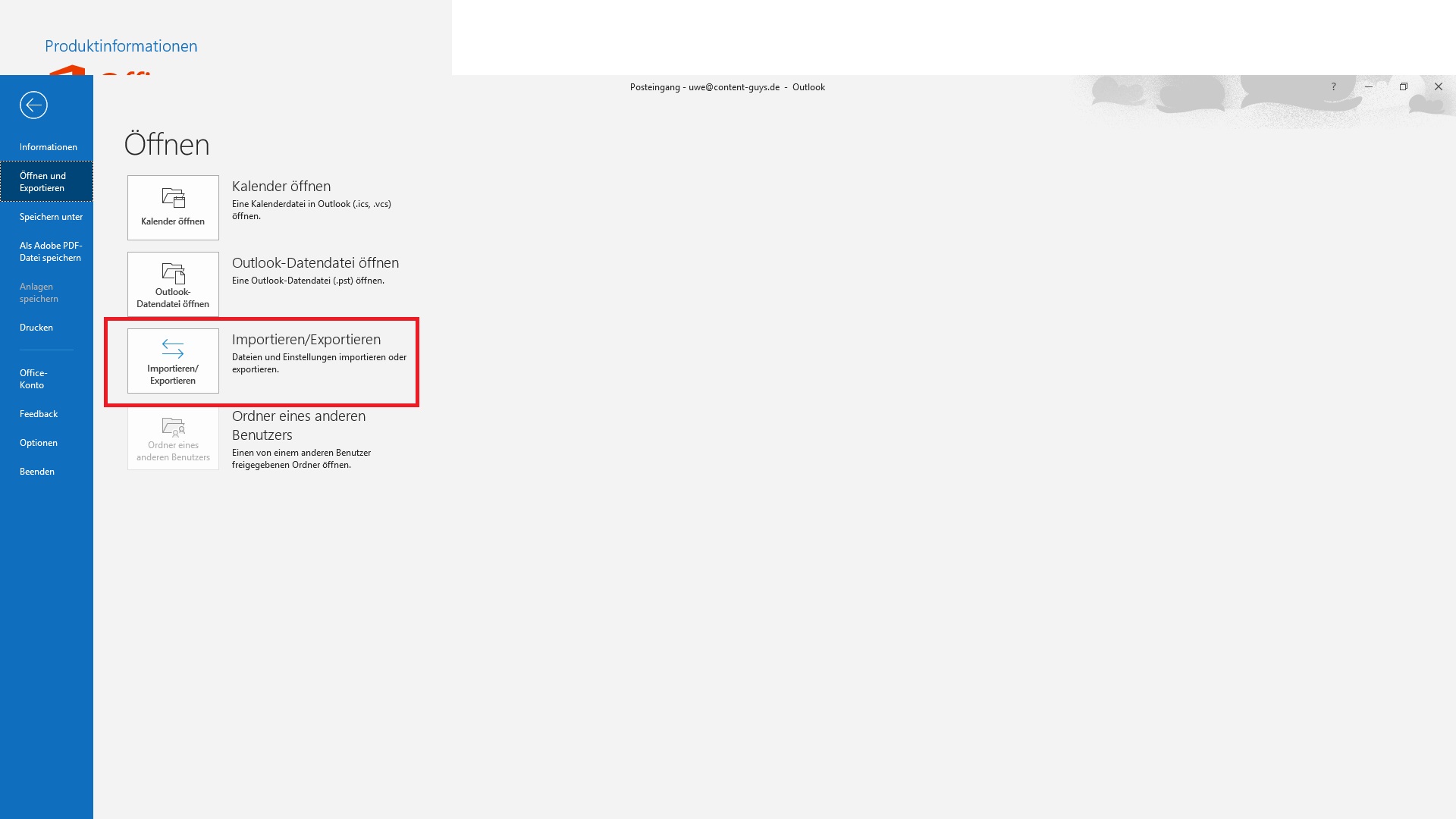 Outlook sichern: So gehen keine Mails verloren