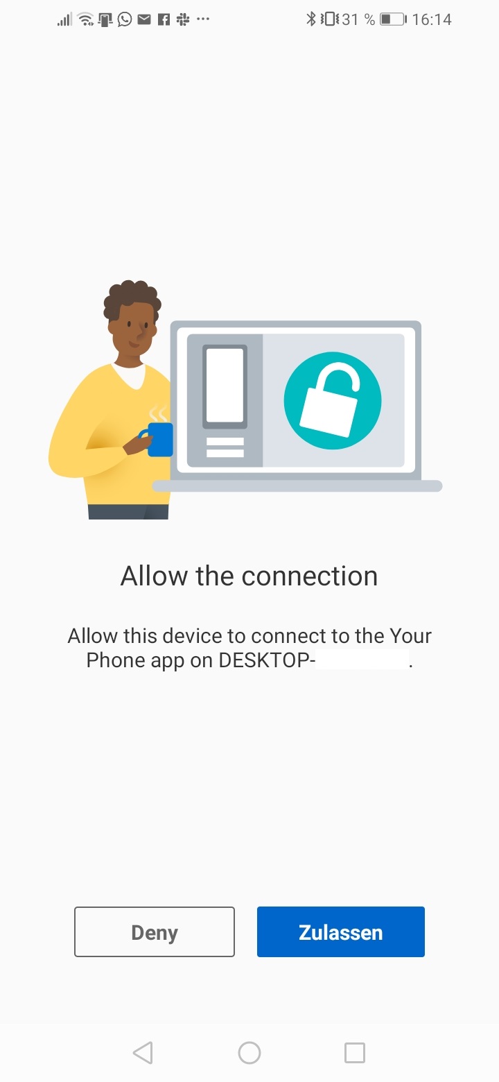 So verbinden Sie Ihr Smartphone mit Windows 10